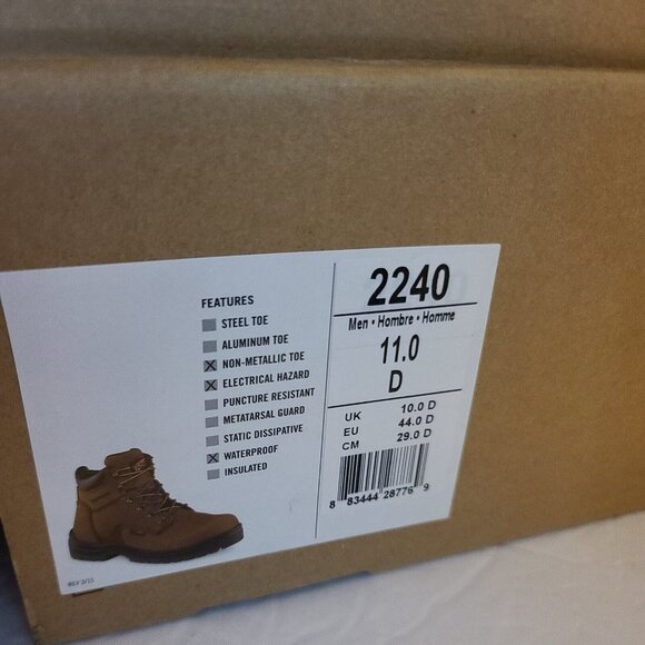 RED WING 2240 Size 11 D King Toe Safety Toe Waterproof Mens Work Boots MSRP $220 - Picture 2 of 4